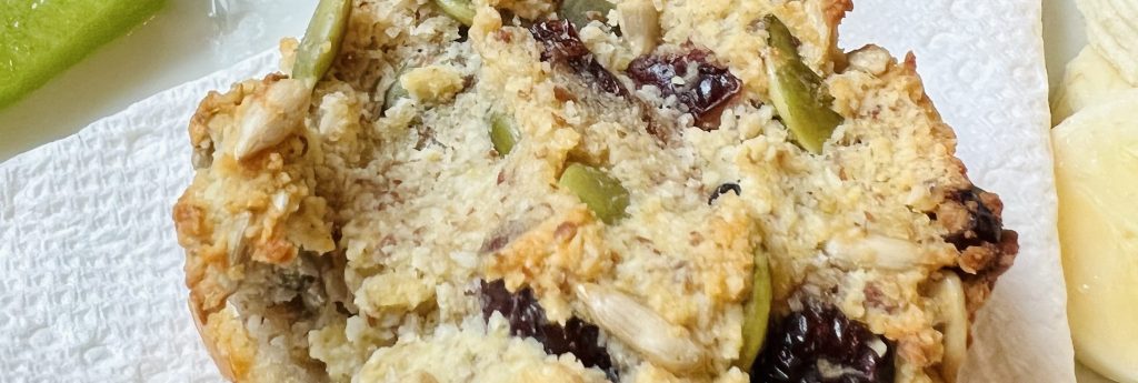 Cranberry Sunflower Muffins